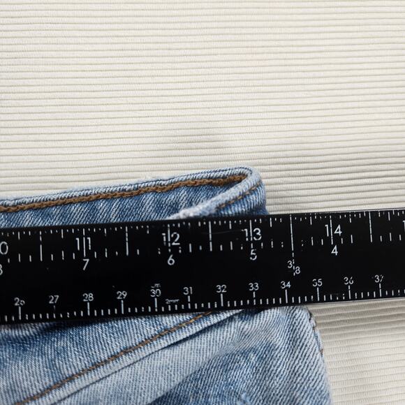 Abercrombie & Fitch High Rise The Mom Curve Love Distressed Jean Women's Size 27 - Picture 3 of 7